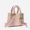 Cross-border Snake Pattern New Princess Diana Bag High-end Single Shoulder Messenger Bag High-end Fashion Pink Portable Women's Bag Versatile
