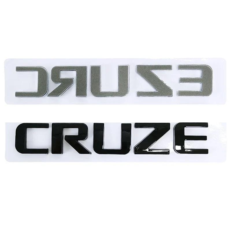 14,5x2,2cm ABS Chevrolet Cruze logotipui Automobilio kėbulo šoninis ženklelis Galinės bagažinės emblema Lipdukas Automobilio išorės apdaila