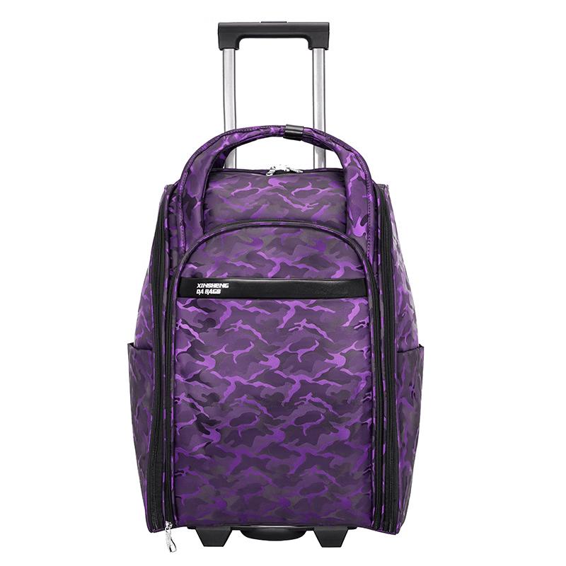 Yishidun Fashion Waterproof Large Capacity Travel Trolley Bag Small