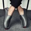 Mockasiner för män Loafer Driving Gommino Comfort Flats Casual Snörning Plus Size Läderskor för män Over Size