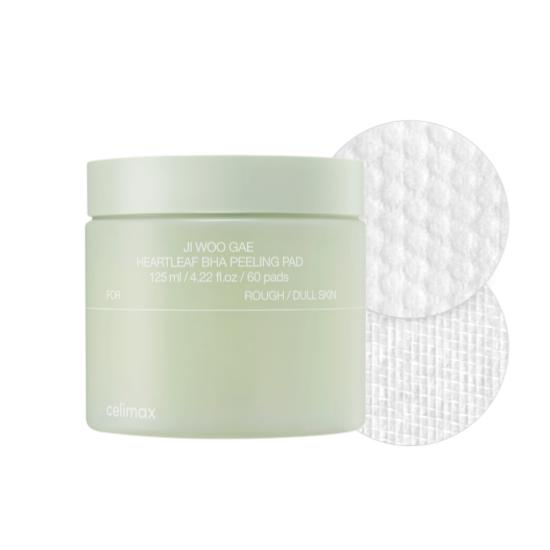 

Celimax Heartleaf BHA Peeling Pad – Pore Exfoliating & Sebum Control Toner Pads – 125ml (60 Pads)