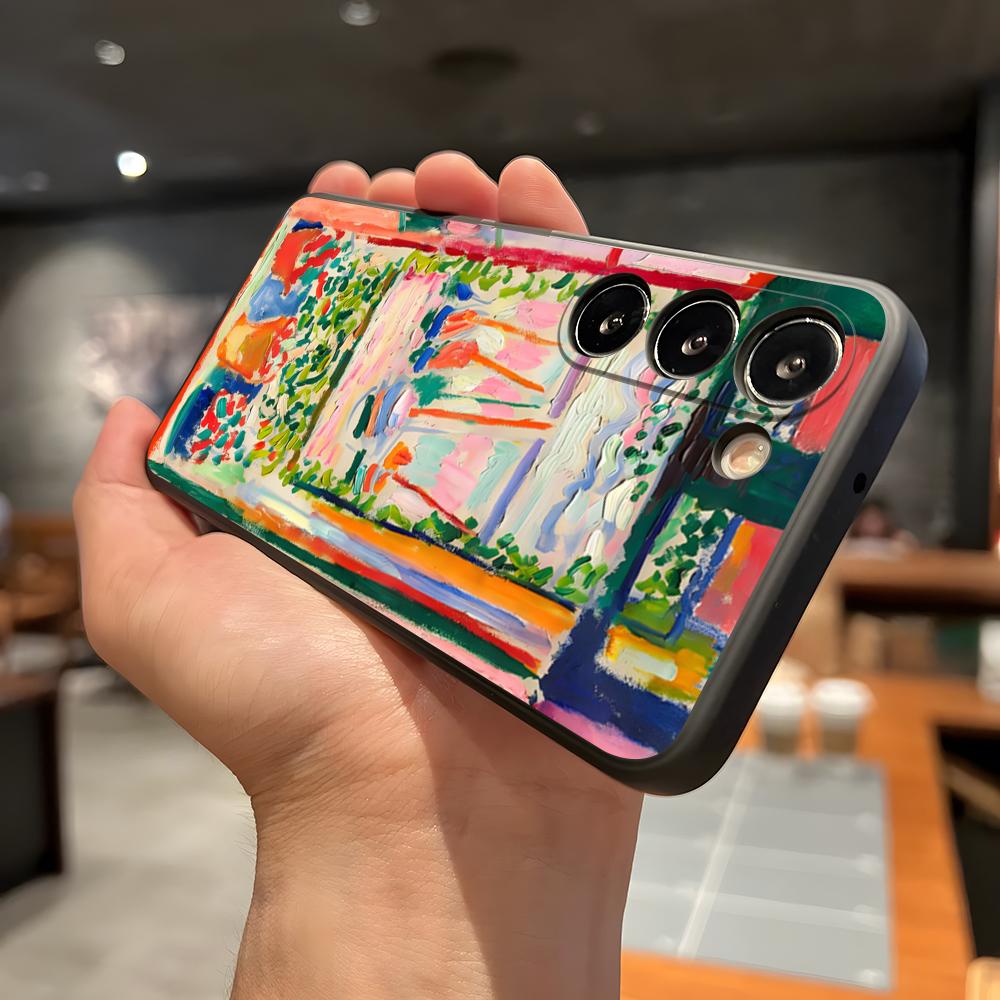 

Henri Matisse Art Painting Phone Case For Samsung A56 A36 A26 A16 A15 A25 A35 A55 A14 A34 A24 A54 Black Soft Shell Samsung A32 5G