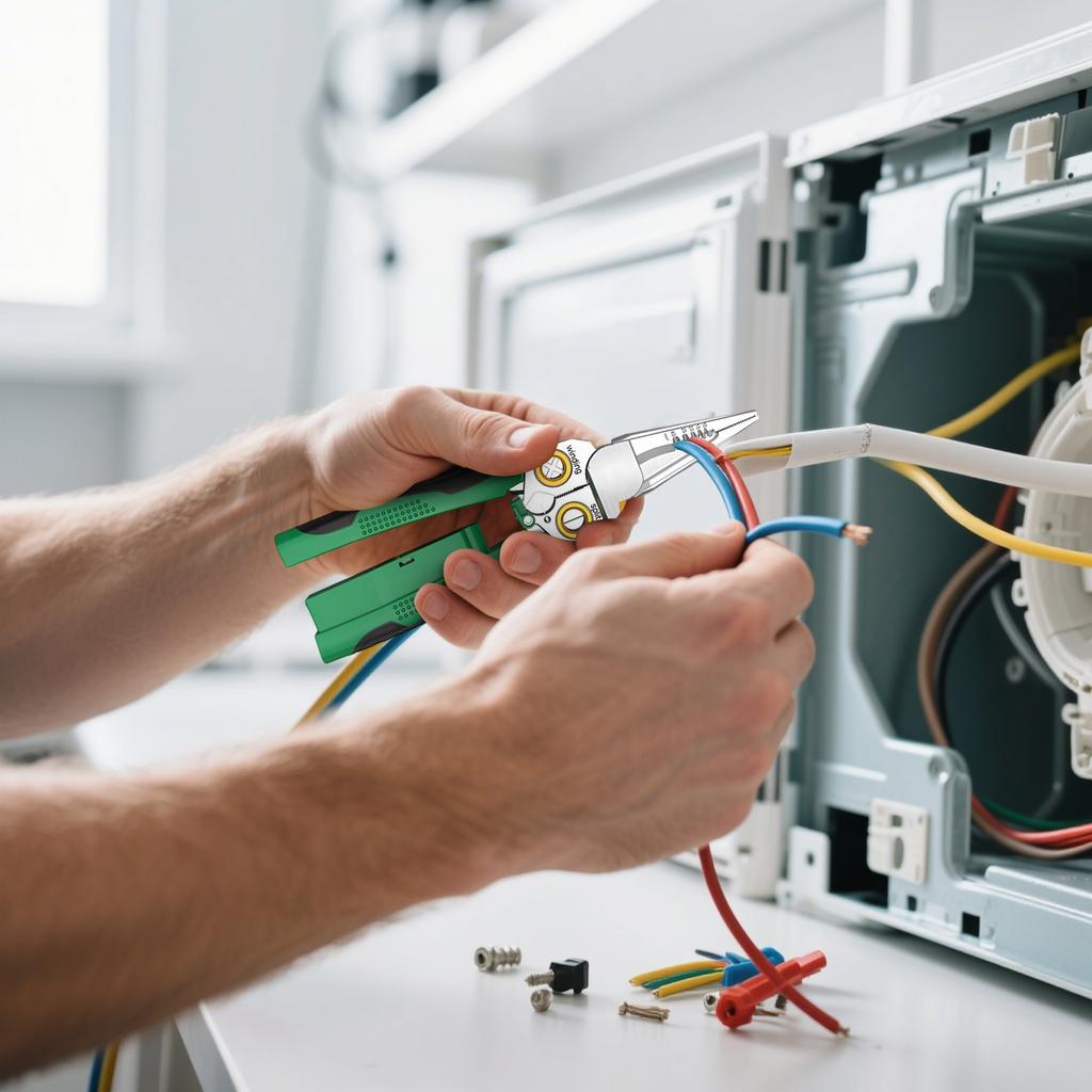 Wire Strippers With Electricity Measurement Function, Wire Stripping Pliers For Cutting And Pulling Wires, Cable Scissors For Scraping