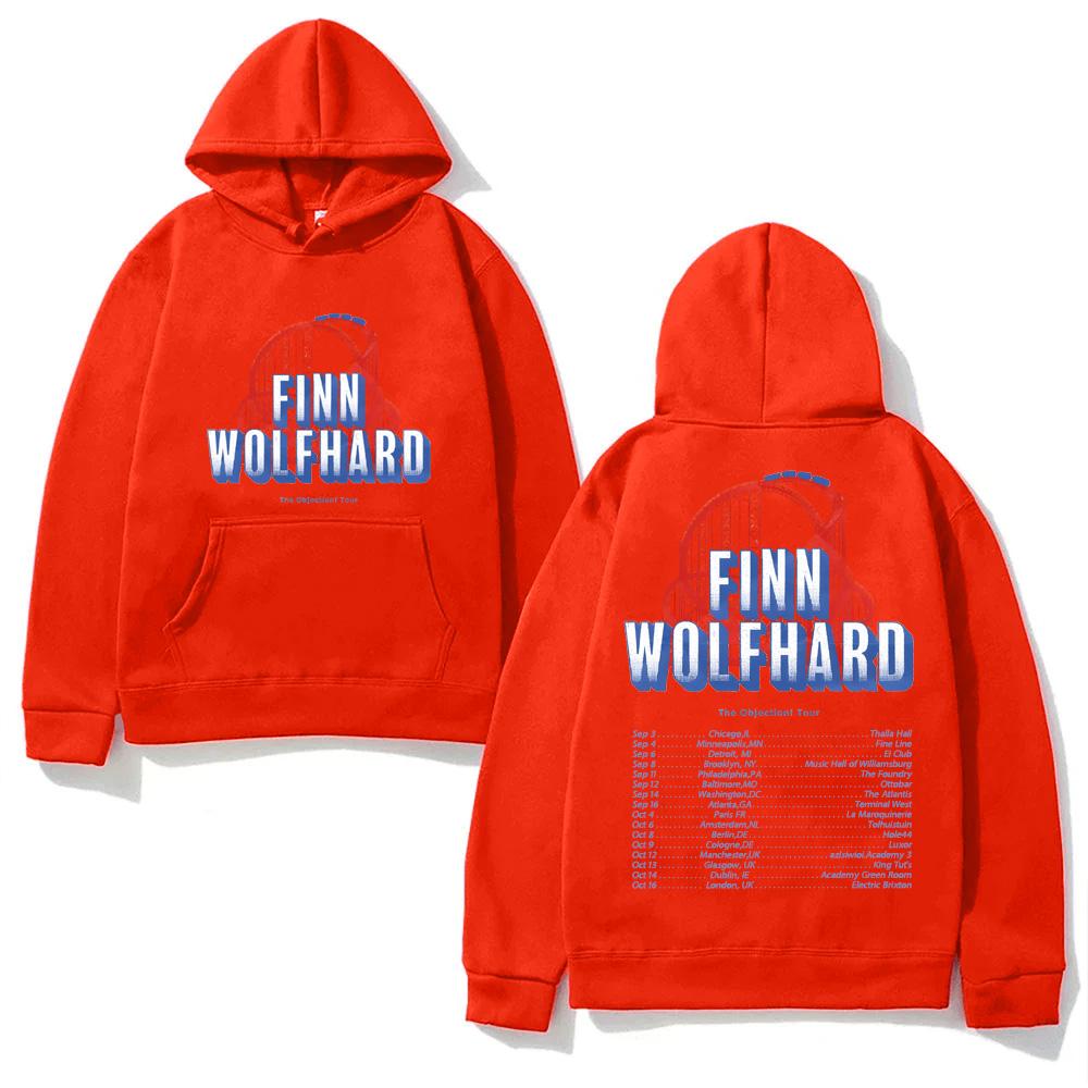Finn Wolfhard BAND 2025NEW Hooded for Autumn Winter Aesthetic Sweatshirt with Hooded Casual Fleece Clothes Casual Hoody