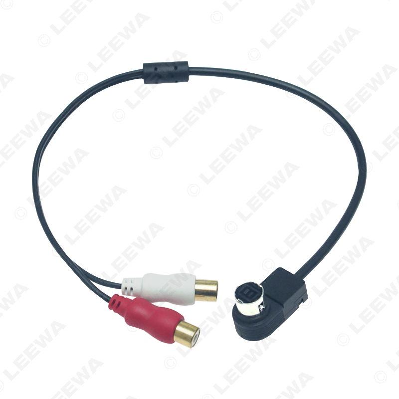

High-Quality Alpine KCA-121B Car Audio 2RCA to AUX Cable Adapter LEEWA