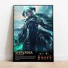 Popular Online Game League of Legends Character The Starchild Soraka Quality Canva Painting Wall Art Poster Aesthetic Room Decor