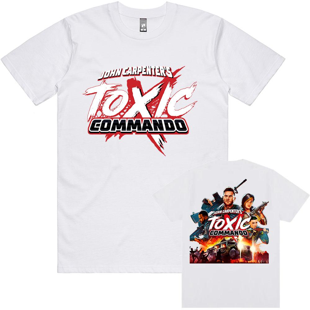 Unisex Streetwear Hot Game John Carpenter s Toxic Commando Tees Summer O-neck Short Sleeve Mens T-shirt Graphic Print Tshirts XS