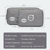 Cars Accessories Three-layer Charger Data Cable Organizer Bag For Volvo XC60 S60 V40 V60 XC40 V70 XC90 V90 V50 S90 S80 C30 S40