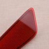 1Pair Car Red LED Rear Bumper Brake Reflector Fog Light Housing  Accessories ABS Fit For Toyota C-HR CHR 2016 2017 2018
