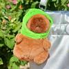 Capybara Plush Toy Keychain – Cute Stuffed Animal Backpack Clip