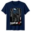 Vineri 13 (1980) Tricou Inspirat de Afișul Filmului Retro Anii '80