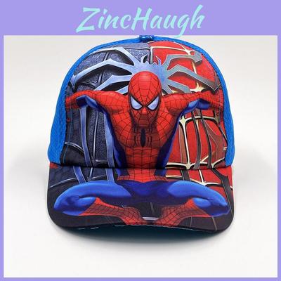 Spiderman Cartoon Baseball Cap For Boys Summer Sun Protection And Breathability
