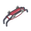 Assembled Wheelie Bar Aluminum Alloy Nylon Wheelie Bar Spare Parts for MJX 1 16 16208 16210 16207 RC Car