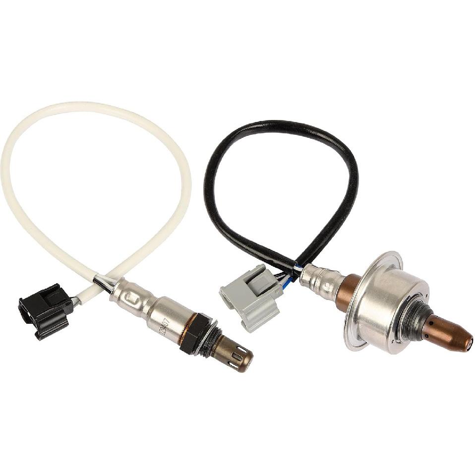Oxygen Sensor Upstream and Downstream for Nissan Juke 2011-2017 1.6L, O2 Sensor Replacement 234-9105 234-4535, Compatible with 22693-1KC0A, 2PCS