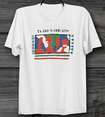 Talking Heads Anime Cartoon Exclusive Unisex Men's Ladies T Shirt Top Gift