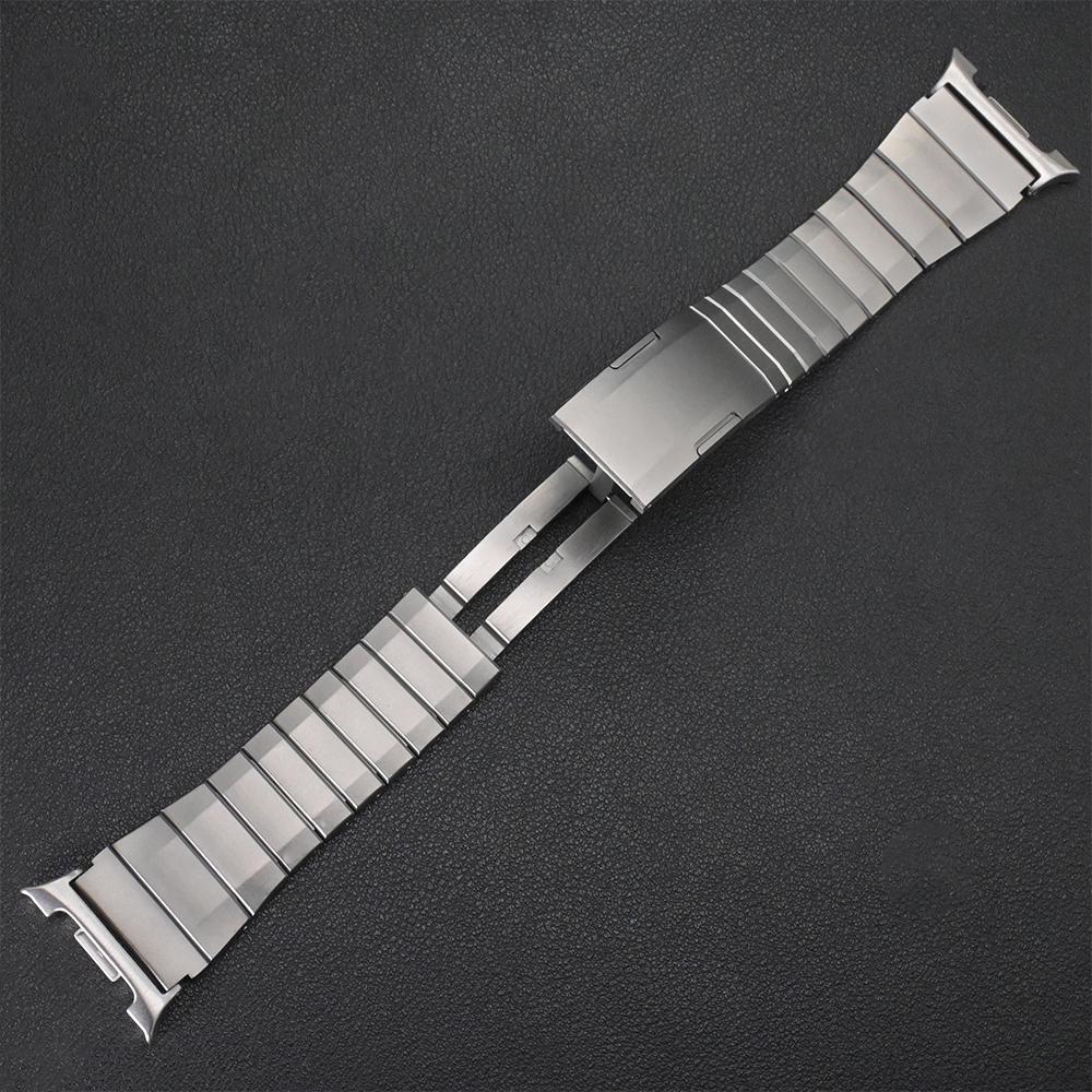Cinturino in Acciaio Inossidabile per Samsung Galaxy Watch 8 44mm 40mm 8 Classic 46mm Ultra 2025 Cinturino per Galaxy Watch 7 6 5 4 FE 44mm 40mm