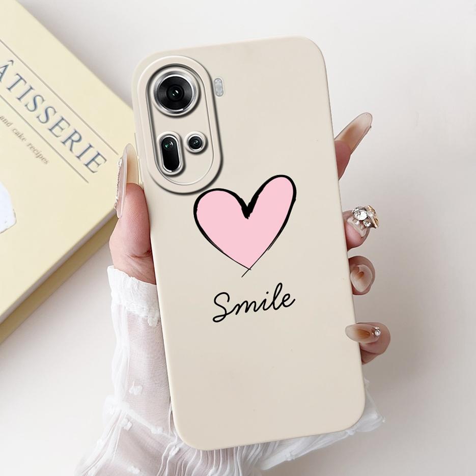 For Oppo Reno 11 5G Case Reno11 F CPH2603 Cute Panda Cartoon Cover Soft Silicone Phone Case For Oppo Reno 11 Pro Reno11 11F Bags