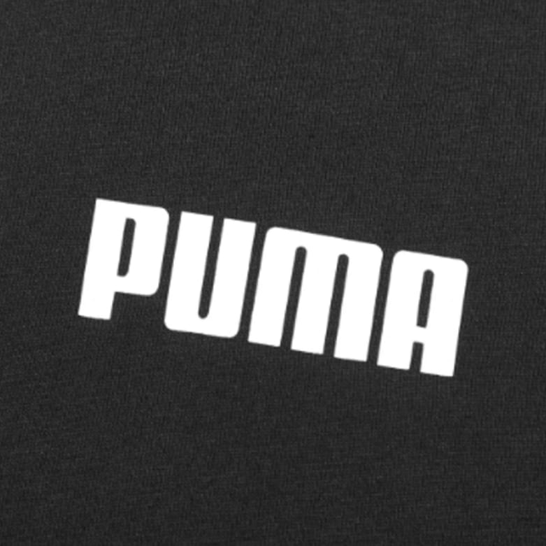 PUMA T Shirts Men's Black Crew Neck Moderate Straight Fit 845300-01