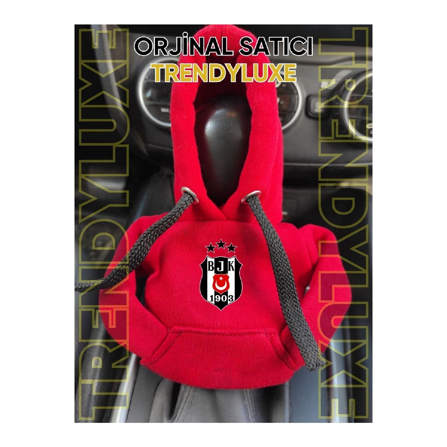 

Придайте элегантность и контраст вашему автомобилю: Крышка ручки переключения передач с черно-белым логотипом! красный