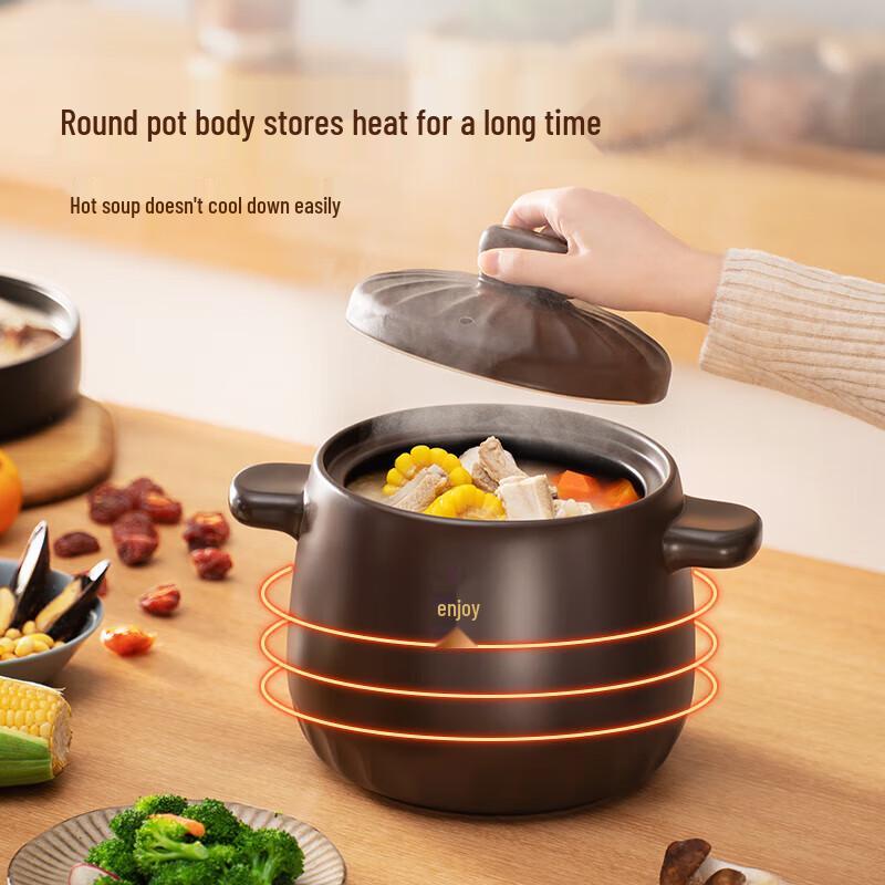 

Supor 4.5L High-Temperature Ceramic Stew Pot