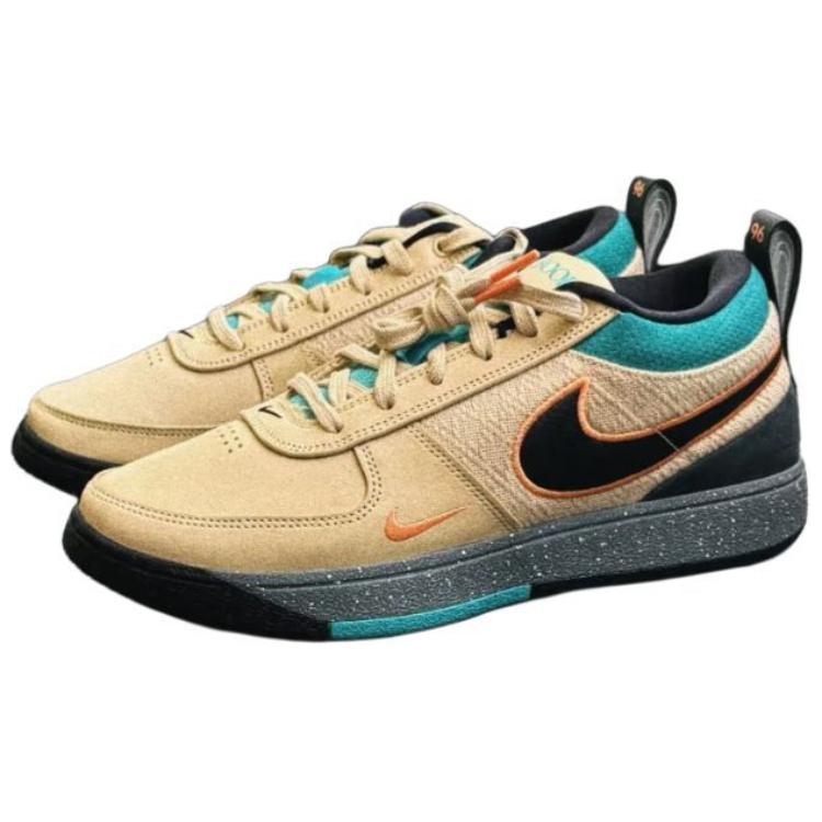 Új Nike Book 1 Csúszásgátló Kopásálló Alacsony Szárú Férfi Kosárlabda Cipő Bézs Fekete IF2405-200