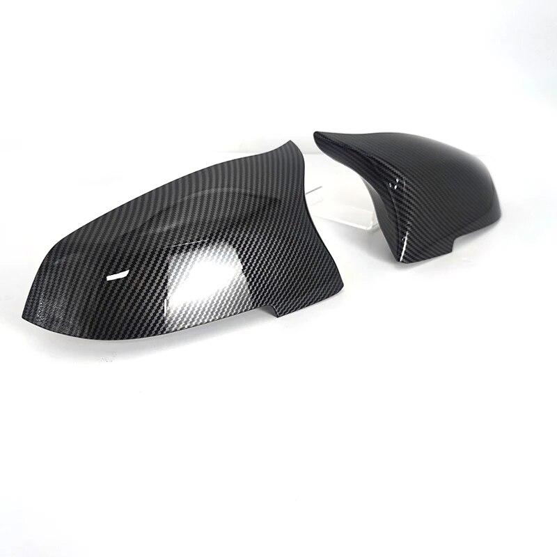 M Look Mirror Cover for BMW 5 6 7 Series F10 F11 F18 F07 F06 F12 F13 F01 F02 LCI RearView Carbon Fiber Pattern Mirror Case