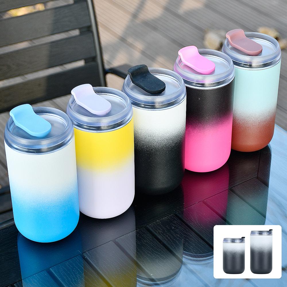 300ML Coffee Cups Stainless Steel Thermos Bottle Thermal Bottle for Coffee Vacuum Flask Portable Insulated Cups Travel Car Mug
