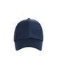 Bajal Studded Logo Wool Oversized Ball Cap Navy