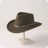 Hot Sale Pure Wool Top Hat Ethnic Style Belt Decorative Felt Hat Outdoor Jazz Hat