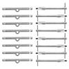 16PCS/Set Car Engine Valve Cover Hold Down Kit Replacement for CHEVY SB SBC 265 283 302 305 307 327 350 400