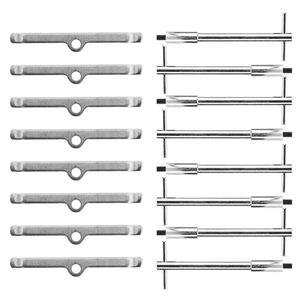 16PCS/Set Car Engine Valve Cover Hold Down Kit Replacement for CHEVY SB SBC 265 283 302 305 307 327 350 400