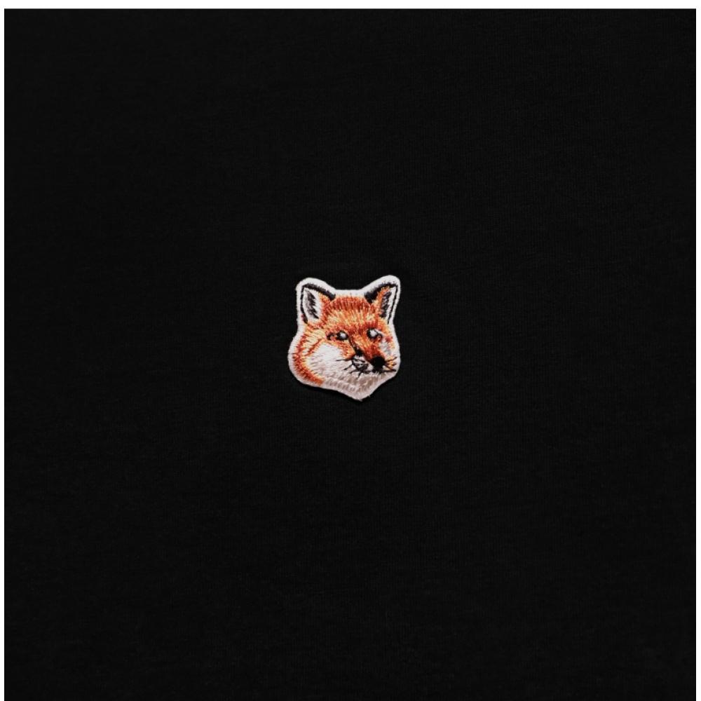 MaiSon KitSune Lm00104kj0008 P199 Fox Head Patch Men S Short Sleeve Tee