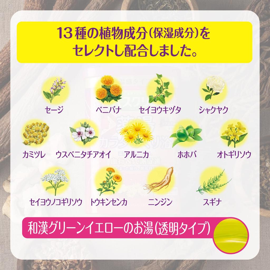 Bathclin Medizinisches Bad Bad 600g 30 Müdigkeitslindernde Zusatzstoffe, Körper-Konvergierendes Bad, (ungefähr verwendet), [Quasi-Medikament]