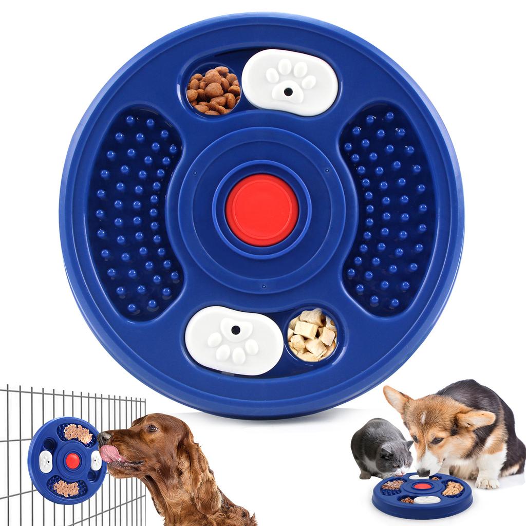 Spielzeug, Leckfuttertablett, Futter verstecken, Haustierspielzeug, Lindert Langeweile, Training, Intelligenz, Slow Food Tray, Abschließbare Hundekiste