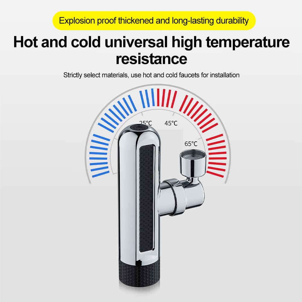 6 Mode Kitchen Faucet Waterfall Stream Sprayer Head Diffuser Water Saving Nozzle Mixers Faucet Connector Tap Accessories Bubbler