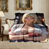 1pc Digital Print Nap Blanket, Naruto Blanket for Home Use, All Season Warmth, Christmas and Valentine's Day Gift Blanket