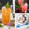 6 PCS Cat Spoon Coffee Tea Spoon Set, ESRISE Stainless Steel Mini Long Cute Kitten Stirring Teaspoons for Dessert Drink Mixing Milkshake (Multi)