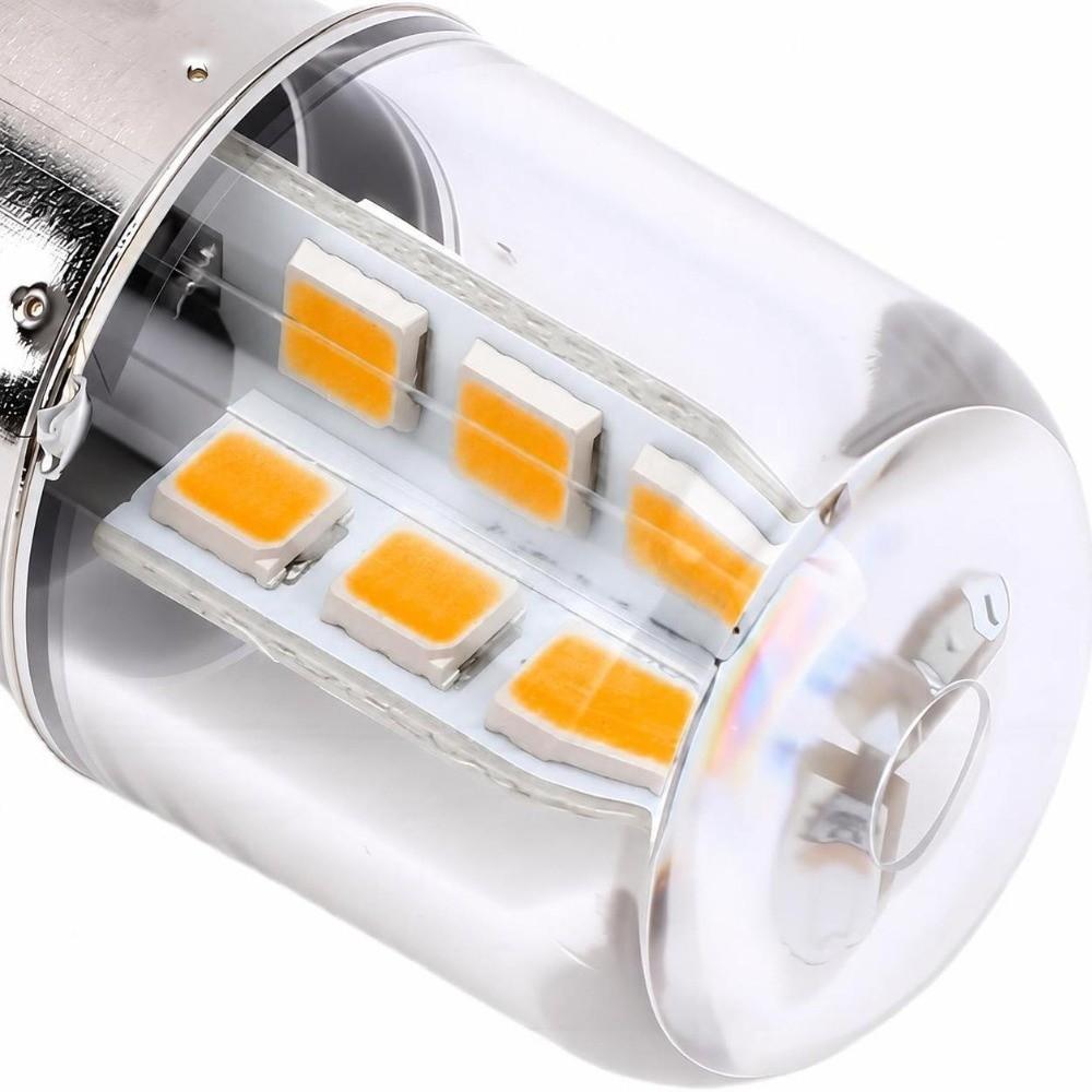 6 Pack 3W LED Bulbs AC/DC12V Brake Light Bulbs High Brightness LED Light Bulb  Boat