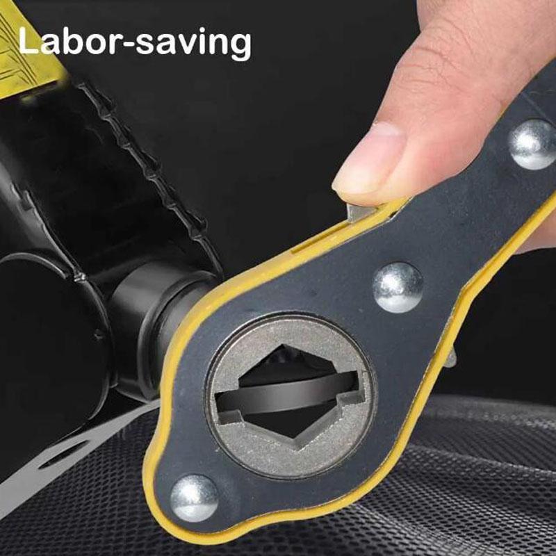 Car Mounted Small Car Universal Crank Handle Accessories with CAR Tools Car Jack Handle Lever Labor-saving Wrench Tool