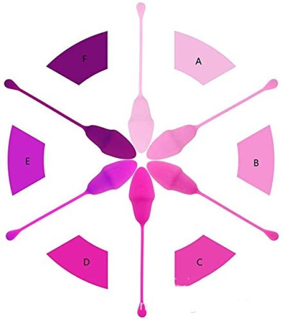 Kegel Exercise Kegel for Bladder Control and Postpartum Pelvic Floor Set of 6 Premium Silicone Kegel Exercise Equipment for Beginner To Advanced