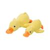 Plush Companion Sleeping Duck Dog Playthings ideal for Small Large Dogs Bite Resistant Teeth Grinding Sound Relief Duck Sound Toy