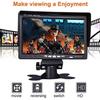 Lychee 7 pouces lcd couleur tft moniteur voiture camera de recul