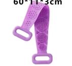 Household Scrub Bath Gloves Powerful Mud Rub Artifact For Men And Women Exfoliating And Decontaminating Bath Gloves фиолетовый