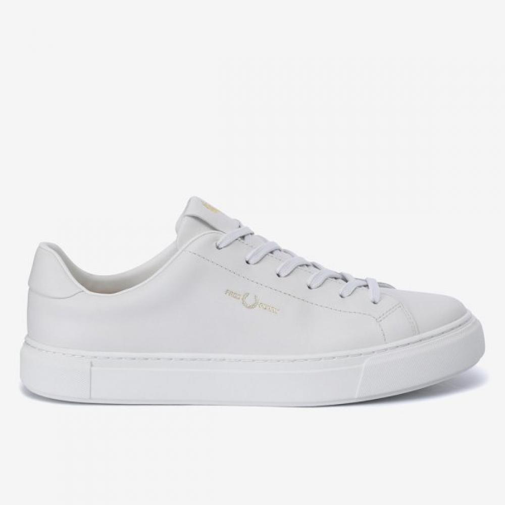 Fred Perry Unisex White Leather Sneakers B71 220