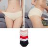 6pcs Women Underwear Mid Waist Seamless Breathable Pure Color Tummy Control Lady Brief Panties XL Multi Color XL
