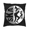Modern Reggae Pop Music Ska Sofa Cushion Cover Velvet Throw Pillow Case Home Decor Pillowcase