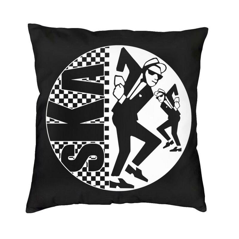 Modern Reggae Pop Music Ska Sofa Cushion Cover Velvet Throw Pillow Case Home Decor Pillowcase