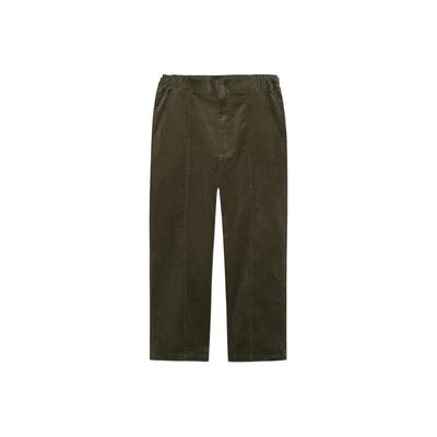 Li Ning Jackie Chan Kung Fu Series Solid Color Loose Straight Leg Sports Pants Men Pants Sea-Turtle-Green AKXR509-3