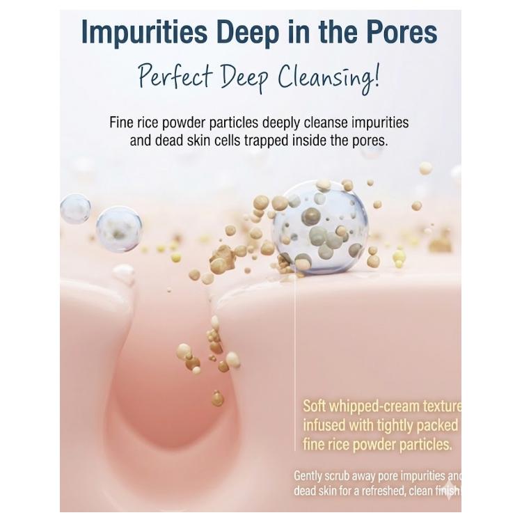 Mizon Rice Real Cleansing Foam 150m (3 Options)