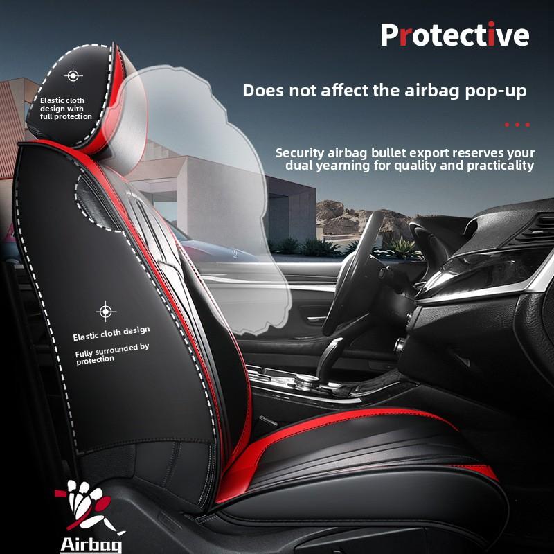 New Universal  PU Leather Front Seat Cover Car Seat Mat Waterproof Car Seat Protector Breathable